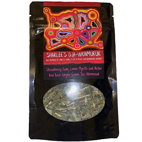Strawberry Gum and Lemon Myrtle Ginger Wonmuruk